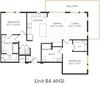 Aura Avery Ranch Apartments B4 ANSI Floor Plan Aura Avery Ranch Apartments B4 ANSI Floor Plan